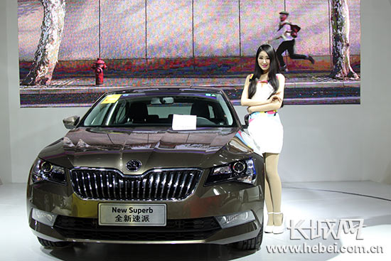 車模表演。長城網(wǎng) 邢丁 攝