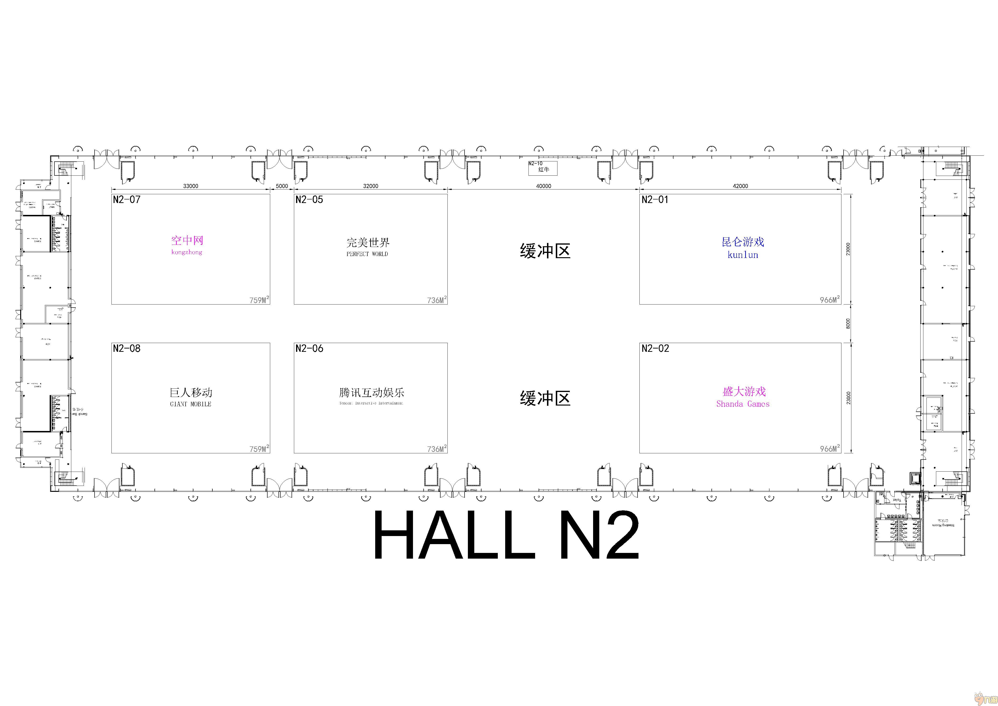 參展指南，2016ChinaJoy展臺(tái)平面圖曝光(圖2)