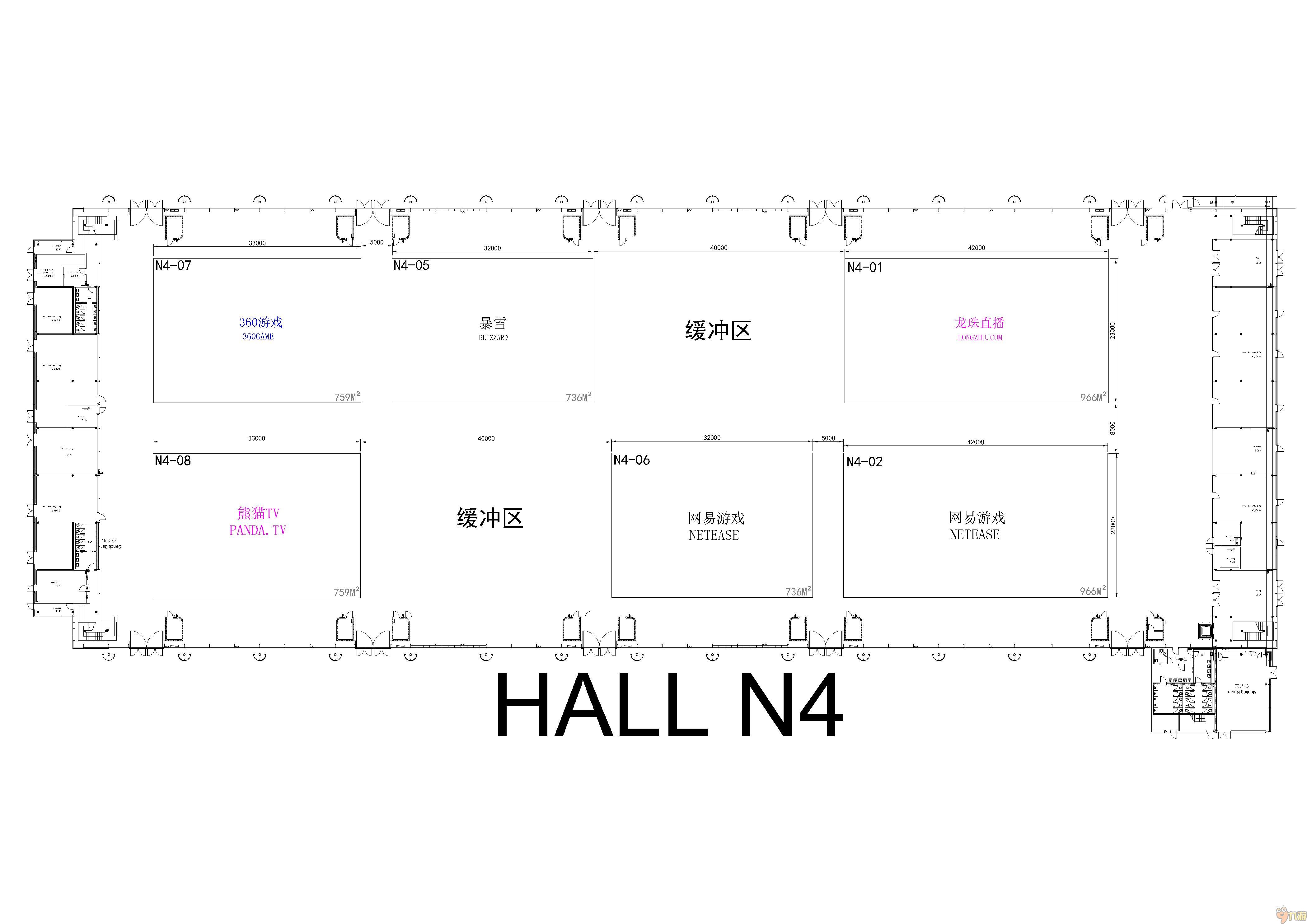 參展指南，2016ChinaJoy展臺(tái)平面圖曝光(圖4)