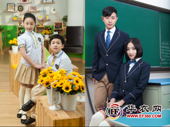 金鳥服飾亮劍2017上海國際校服園服展(圖2) 金鳥服飾完成品牌銳變,亮劍2017上海國際校服園服展