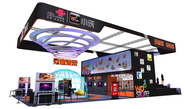 聯(lián)通小沃2016chinajoy展臺(tái)設(shè)計(jì)首曝光(圖2)