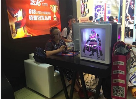 2016ChinaJoy展覽會(huì)京天華盛參展現(xiàn)場(chǎng)火爆直播