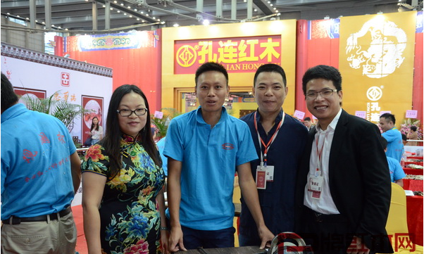 孔連紅木驚艷亮相深圳紅木展斬獲三項大獎(圖5) 孔連紅木驚艷亮相深圳紅木展斬獲三項大獎(圖5)