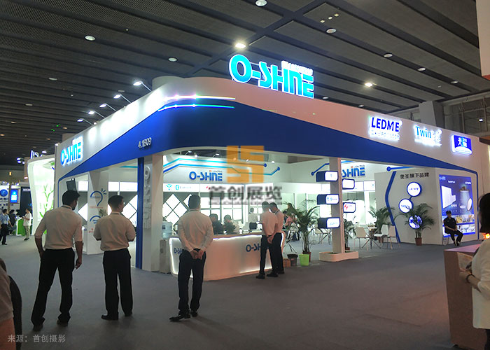 奧圣 照明展特裝設計(圖1) 奧圣 照明展特裝設計(圖1)